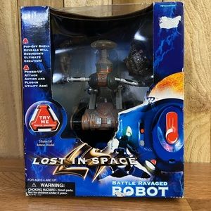LOST IN SPACE Battle Ravaged Robot